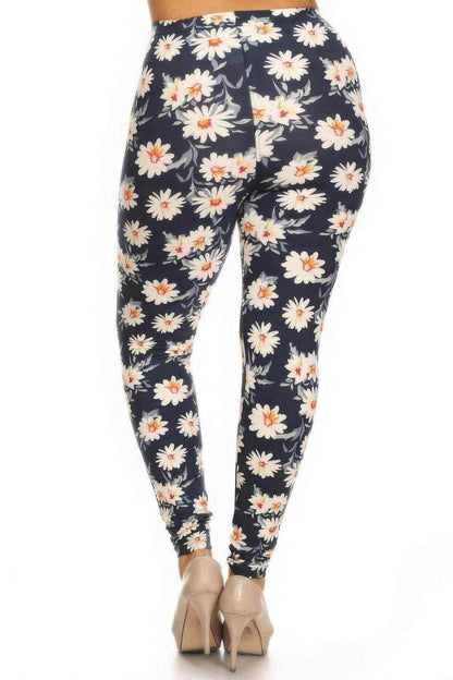 Plus Size Buttery Soft Print Leggings - Purcell's Clothing Company