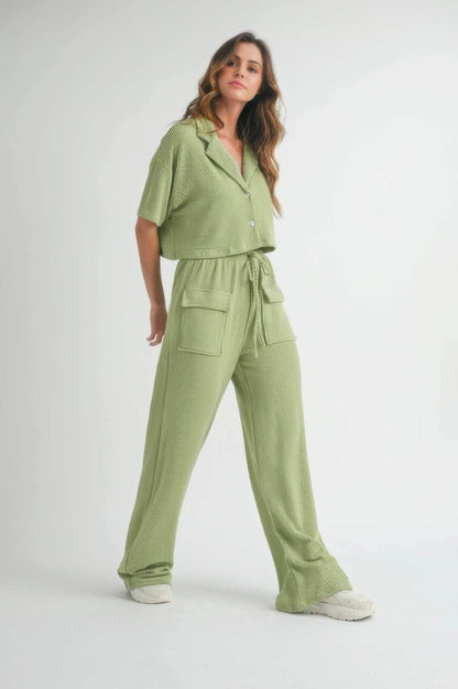 Button Up 2 Piece Set - Purcell's Clothing Company
