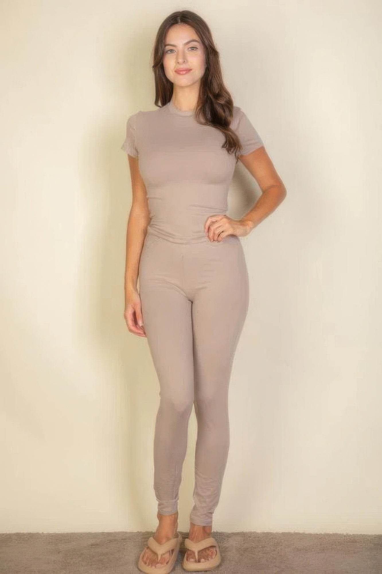 Basic Solid Leggings - Purcell's Clothing Company