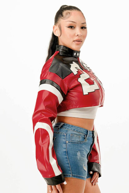 Cropped Moto Jacket - Purcell's Clothing Company