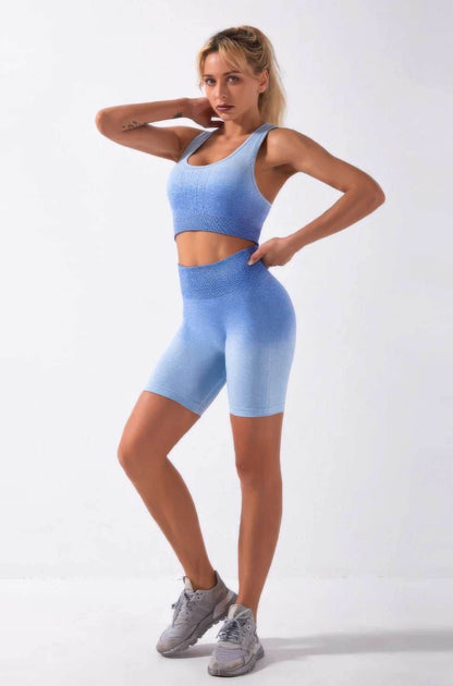 Ombre Seamless Two Piece Set - Purcell's Clothing Company