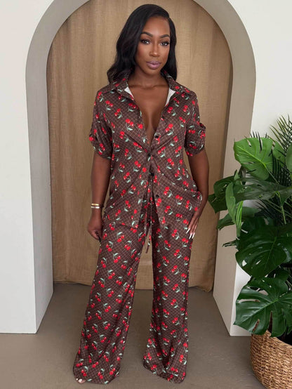 Midnight Cherry Set - Purcell's Clothing Company