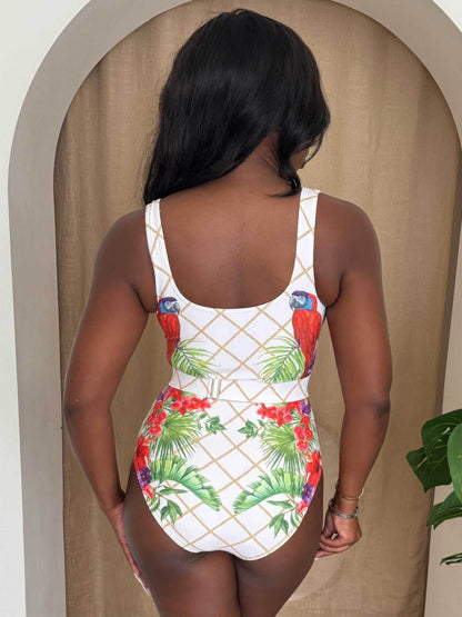 Island Muse Parrot One-piece - Purcell's Clothing Company
