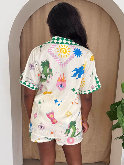 Dragon Dreams Short Set - Purcell's Clothing Company