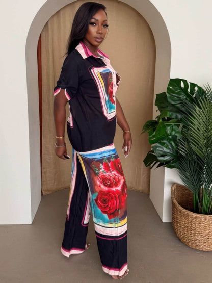 Midnight Bloom Framed Resort Set - Purcell's Clothing Company