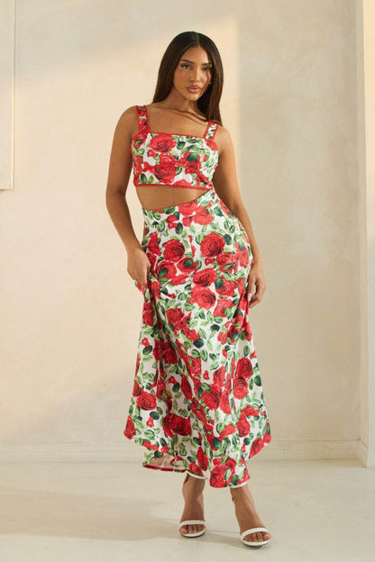 Rose Romance Two-piece Set - Purcell's Clothing Company