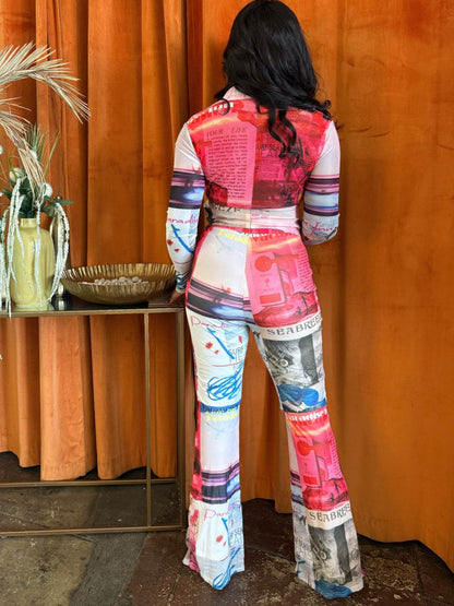 Paradise Inn Pants Set - Purcell's Clothing Company