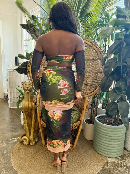 Eden Rose Mesh Set - Purcell's Clothing Company