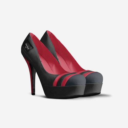 Selene Rouge - Striped Platform Pump