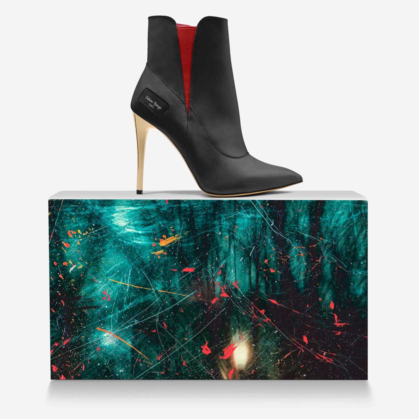 Selene Rouge - High Heel Slip-On Boot