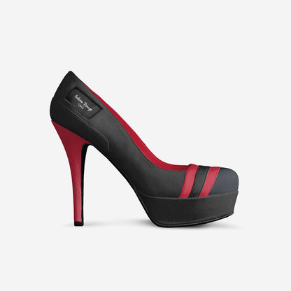 Selene Rouge - Striped Platform Pump