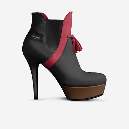 Selene Rouge - Tassels Platform Pump