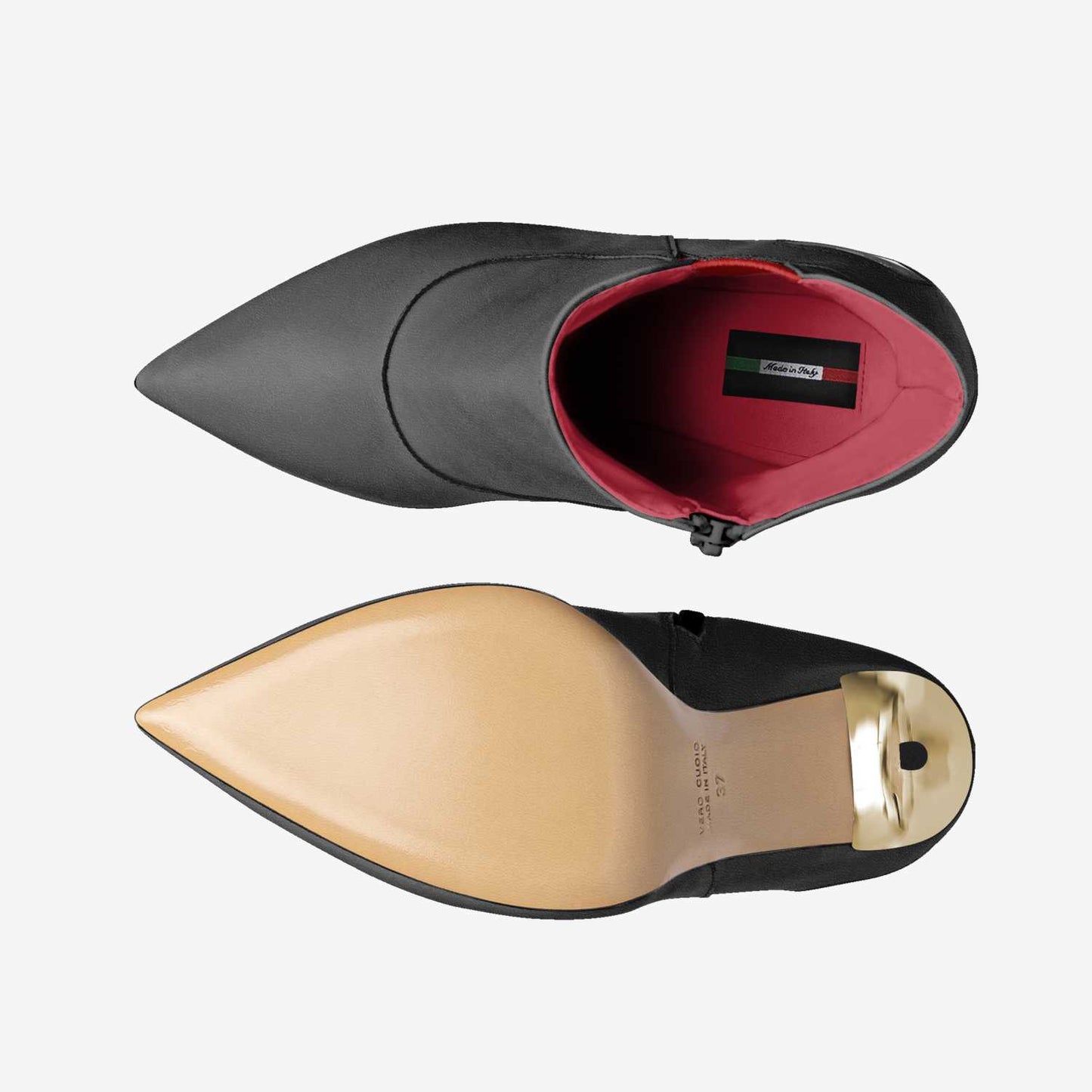 Selene Rouge - High Heel Slip-On Boot