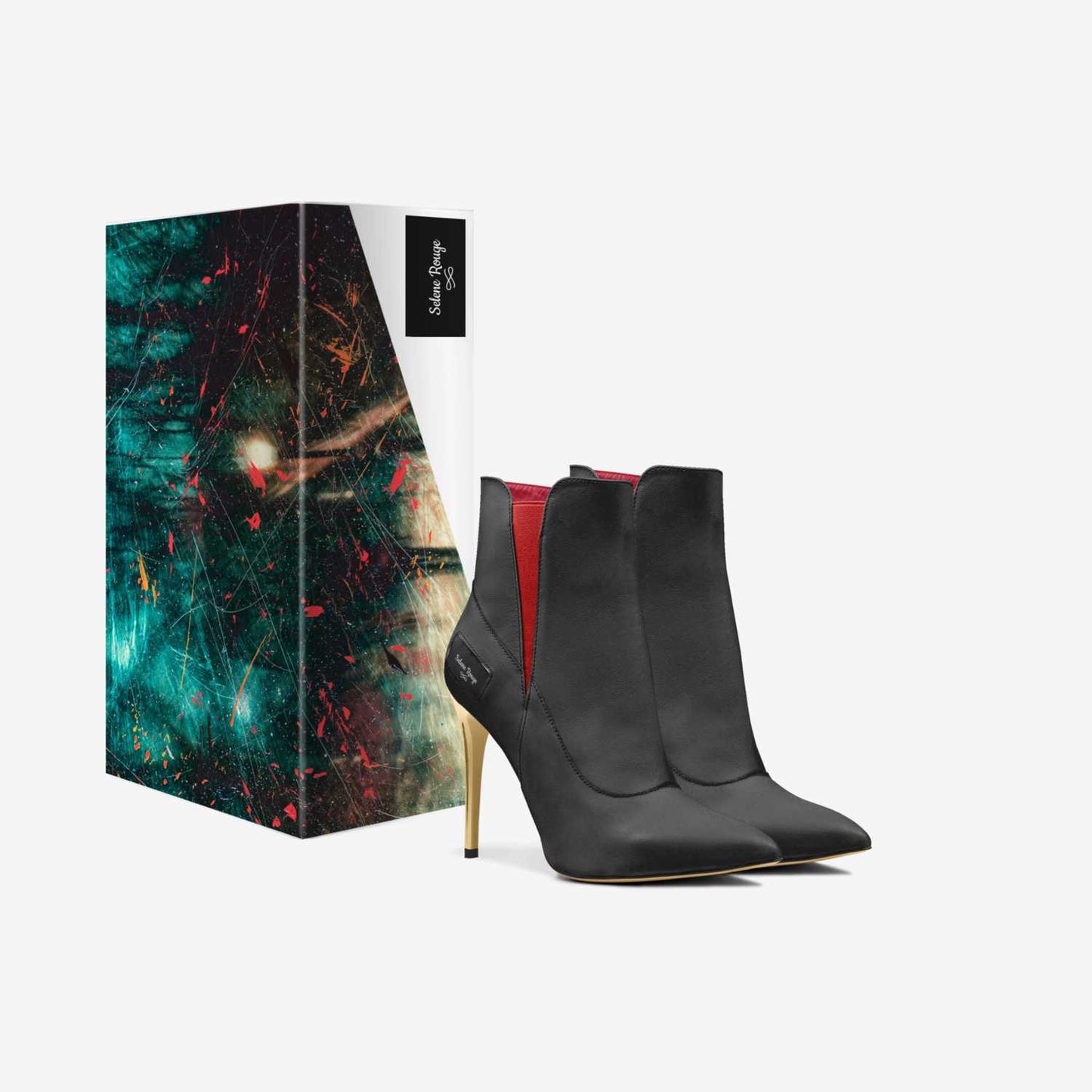 Selene Rouge - High Heel Slip-On Boot