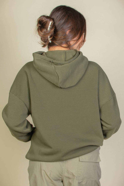 Graphic Kangaroo Pocket Drawstring Hoodie - Purcell's Clothing Company
