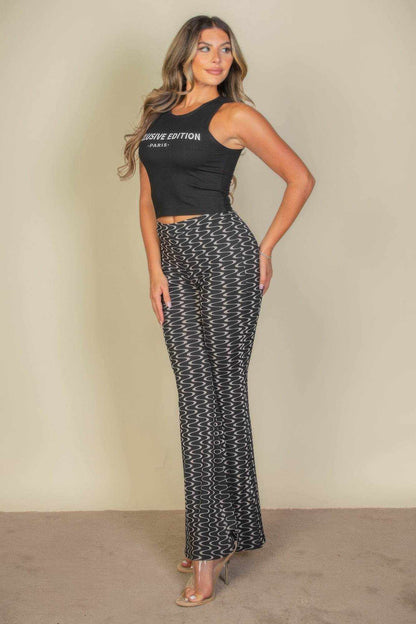 Exclusive Edition Rib Tank Graphic Top - Purcell's Clothing Company