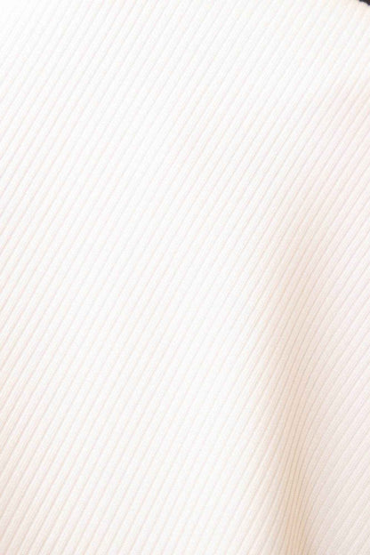 Ribbed Round Neck Long Sleeve Top - Purcell's Clothing Company