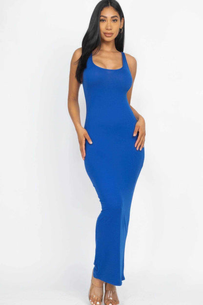 Solid Basic Maxi Dress - Purcell's Clothing Company