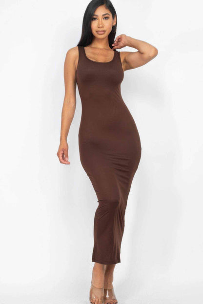 Solid Basic Maxi Dress - Purcell's Clothing Company