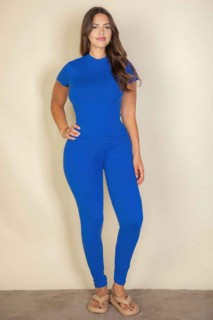 Plus Basic Solid Leggings - Purcell's Clothing Company