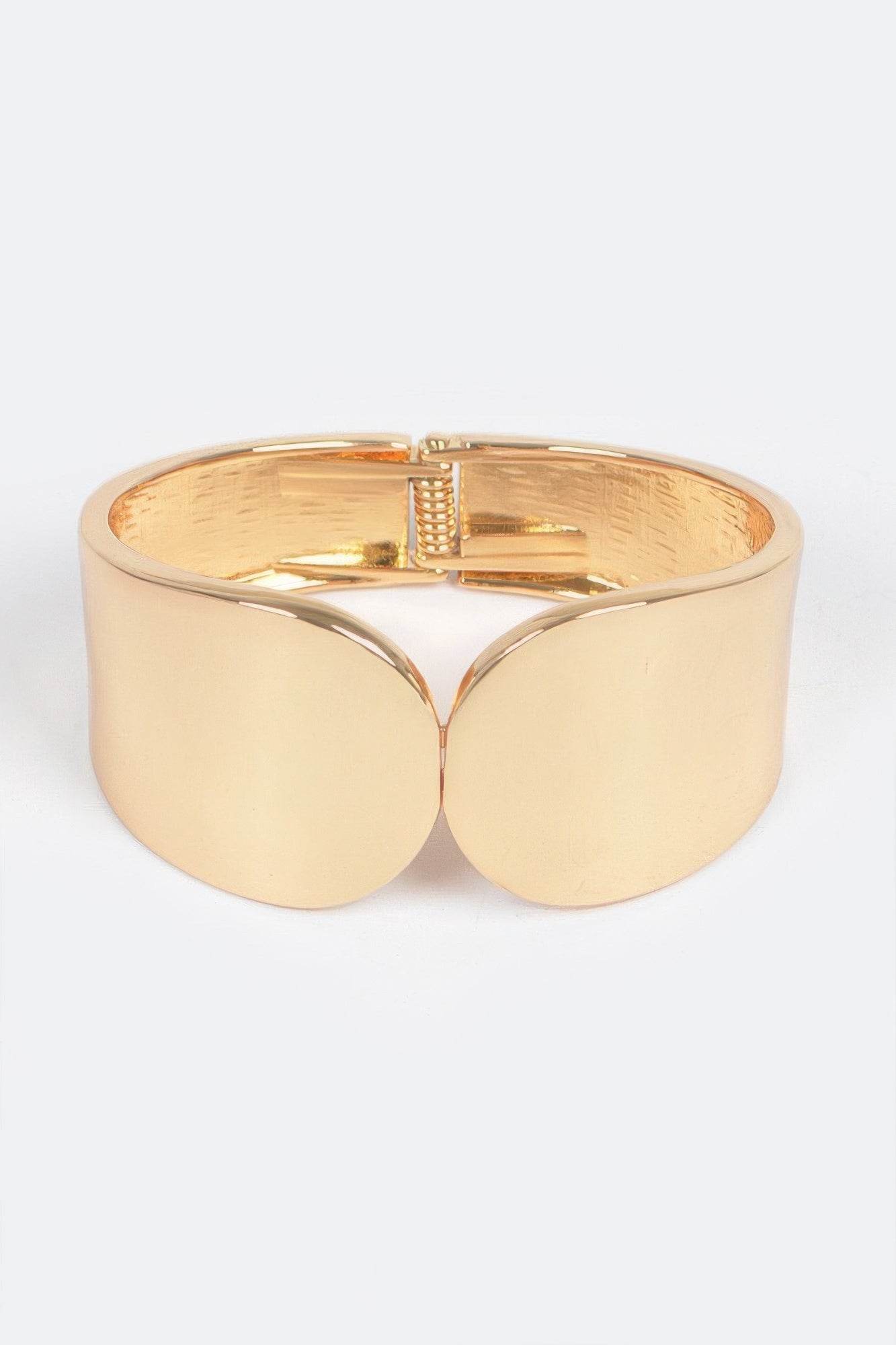 Metal Srping Hinge Cuff - Purcell's Clothing Company