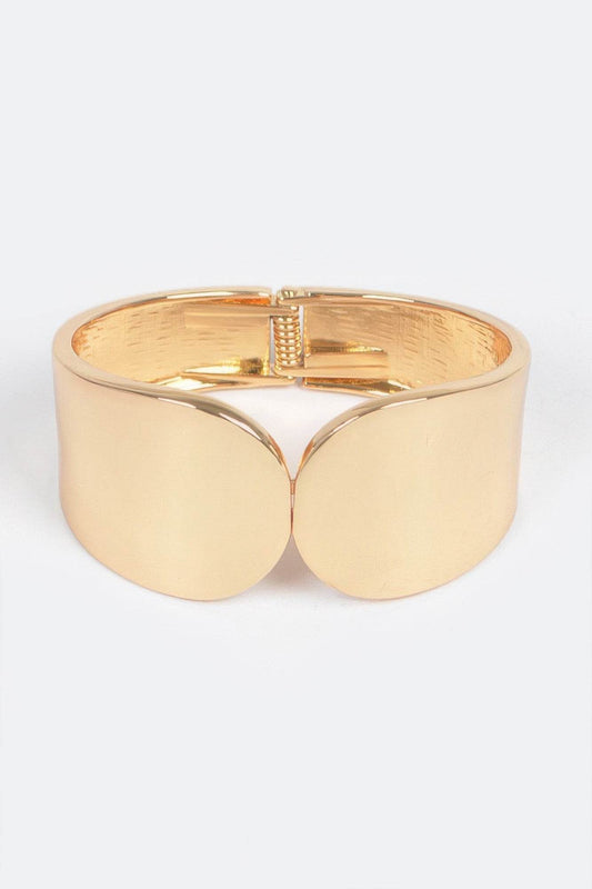 Metal Srping Hinge Cuff - Purcell's Clothing Company