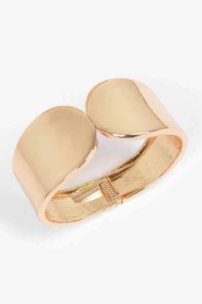 Metal Srping Hinge Cuff - Purcell's Clothing Company