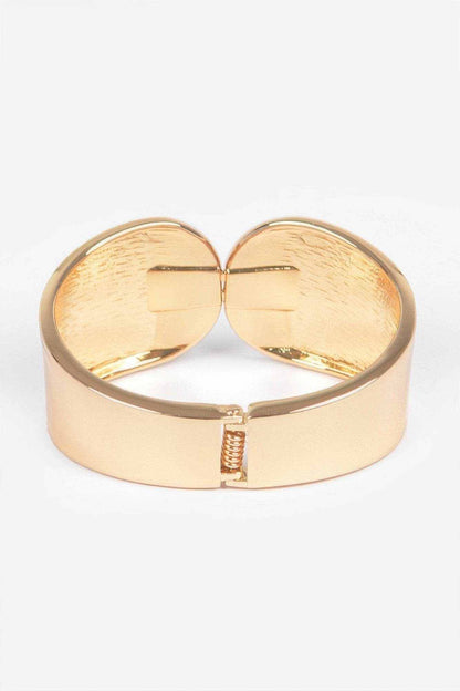 Metal Srping Hinge Cuff - Purcell's Clothing Company