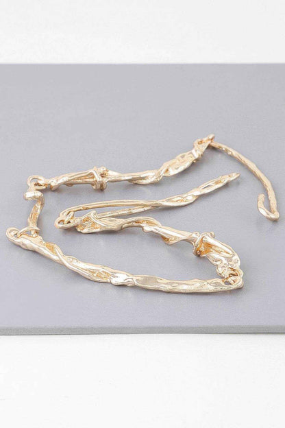 Multi Twisted Abstract Necklace - Purcell's Clothing Company