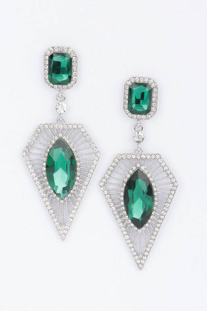 Rhinestone Earring - Purcell's Clothing Company