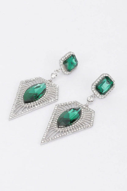 Rhinestone Earring - Purcell's Clothing Company
