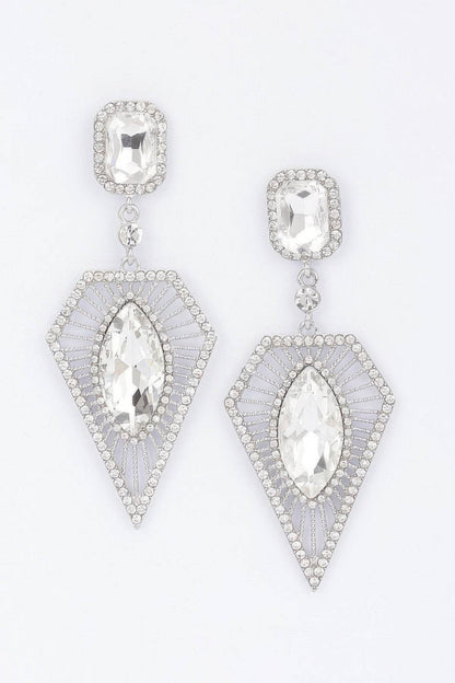 Rhinestone Earring - Purcell's Clothing Company