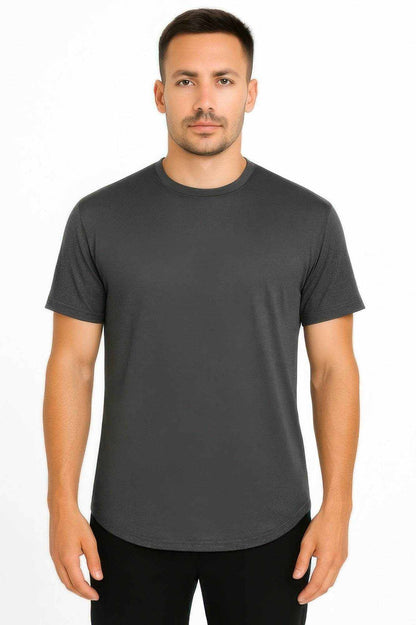 Curved Athletic Sports T-shirt - Purcell's Clothing Company