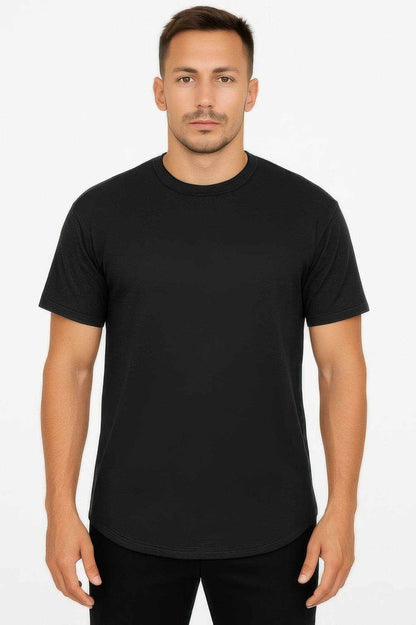Curved Athletic Sports T-shirt - Purcell's Clothing Company