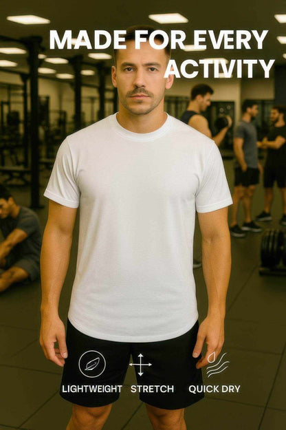 Curved Athletic Sports T-shirt - Purcell's Clothing Company