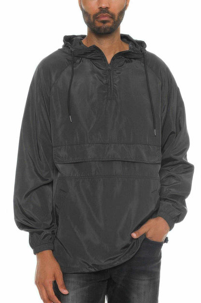 Color Block Anorak Jacket Pullover Windbreaker - Purcell's Clothing Company