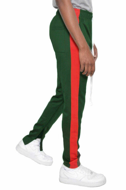 Slim Fit Single Stripe Track Pant Joggers - Purcell's Clothing Company
