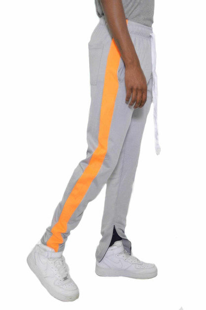 Slim Fit Single Stripe Track Pant Joggers - Purcell's Clothing Company