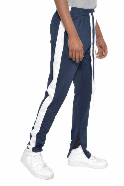 Slim Fit Single Stripe Track Pant Joggers - Purcell's Clothing Company