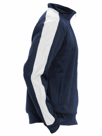 Unisex Side Stripe Track Jacket - Purcell's Clothing Company