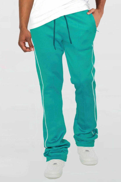 Side Pipe Stacked Flare Sweatpants - Purcell's Clothing Company