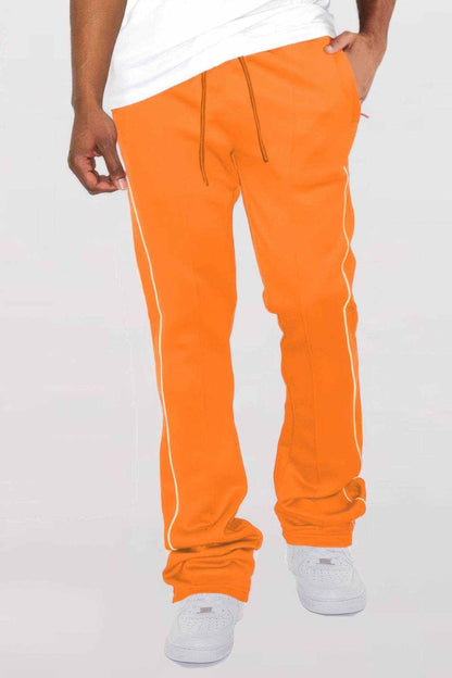 Side Pipe Stacked Flare Sweatpants - Purcell's Clothing Company