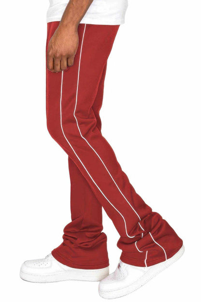 Side Pipe Stacked Flare Sweatpants - Purcell's Clothing Company