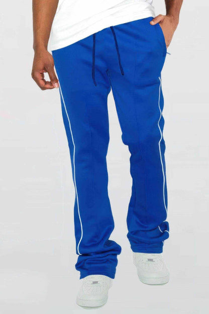 Side Pipe Stacked Flare Sweatpants - Purcell's Clothing Company
