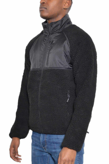 Full Zip Sherpa Fleece Jacket - Purcell's Clothing Company
