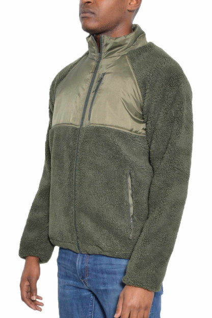Full Zip Sherpa Fleece Jacket - Purcell's Clothing Company