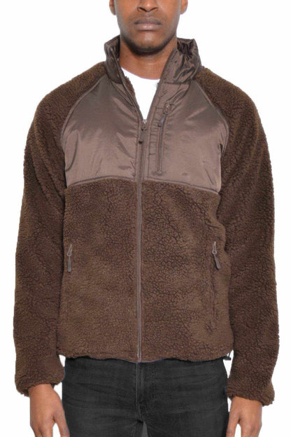 Full Zip Sherpa Fleece Jacket - Purcell's Clothing Company