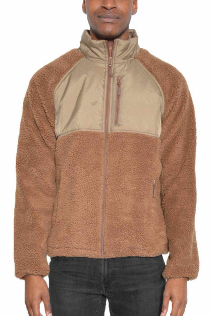 Full Zip Sherpa Fleece Jacket - Purcell's Clothing Company