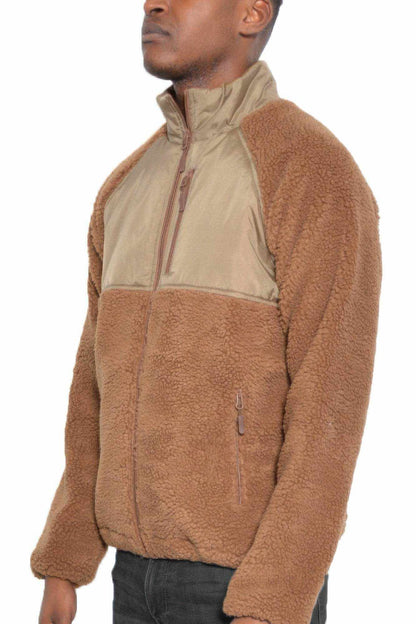 Full Zip Sherpa Fleece Jacket - Purcell's Clothing Company