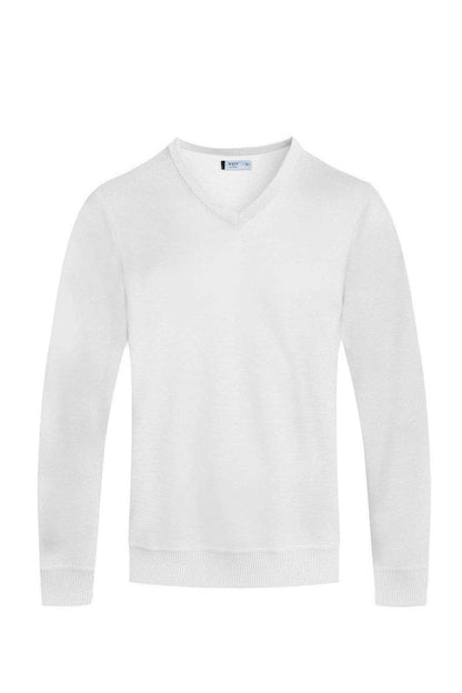 Solid V-neck Sweater - Purcell's Clothing Company